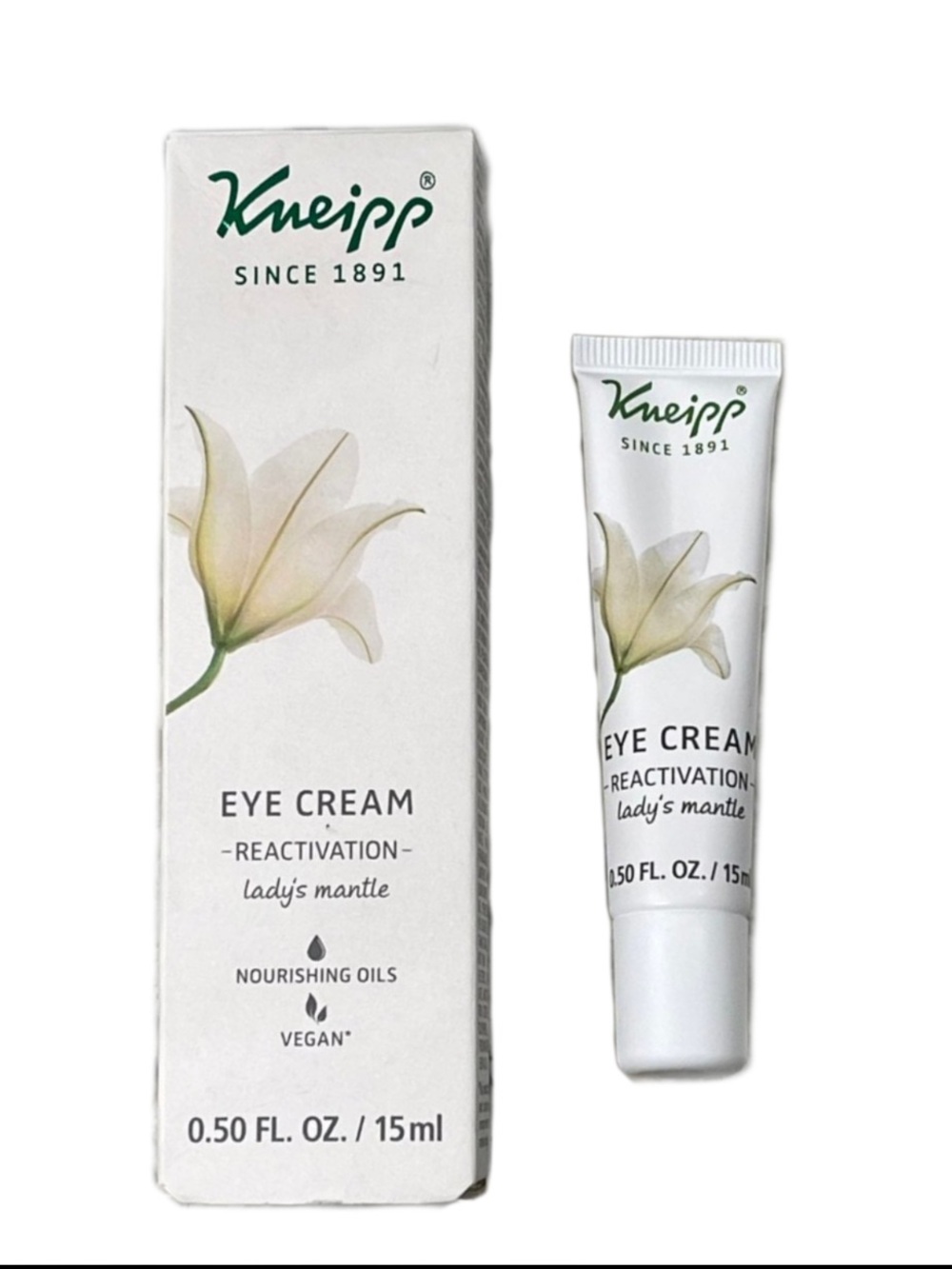 Kneipp Reactivation Eye Cream Lady’s Mantle Vegan Delicate Eye Contour